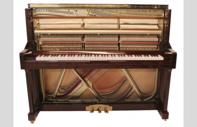 Steinhoven SU 121 Polished Walnut Upright Piano All Inclusive Package - Image 6